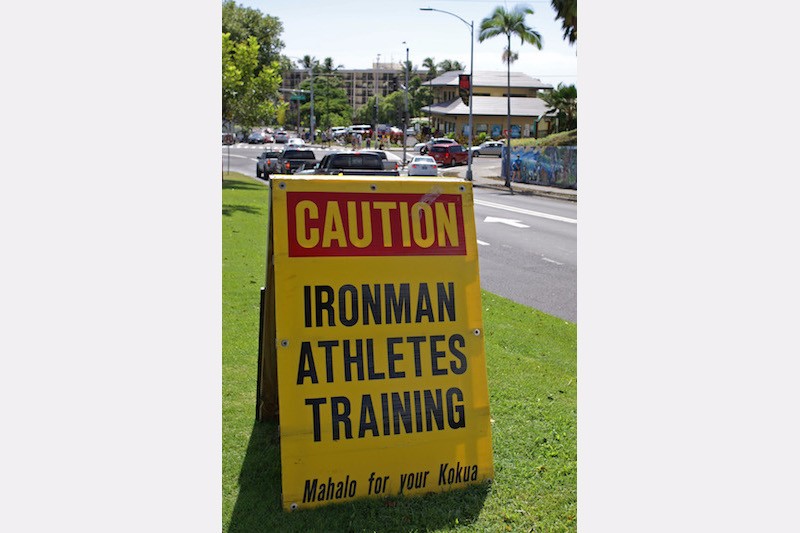 Ironman Kona 2015 - Athletes training